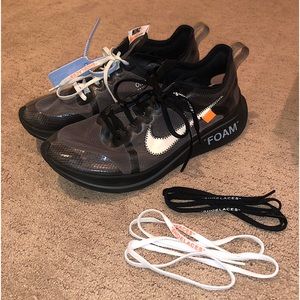 The ten: Off white Zoom fly Black